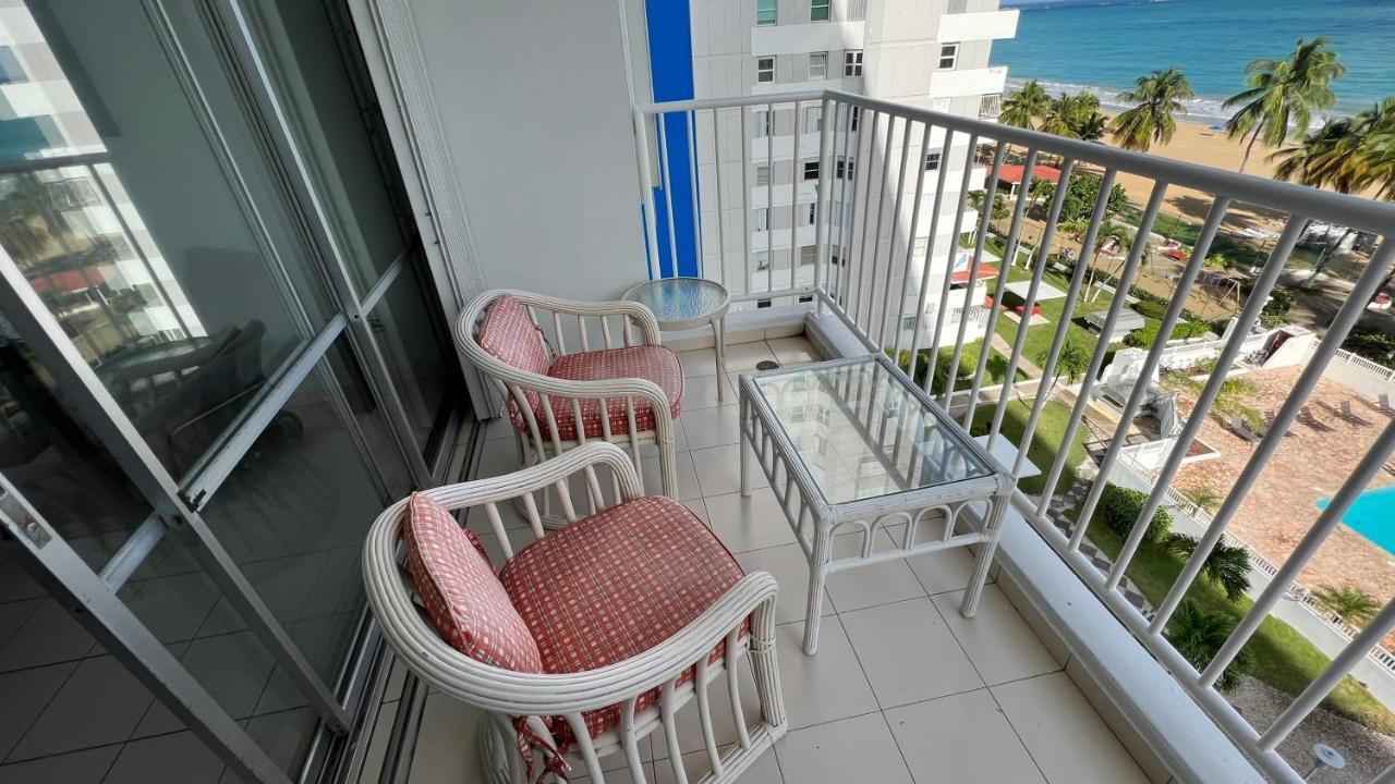 Ocean Front 2 Bedroom & Bath In Isla Verde San Juan Kültér fotó